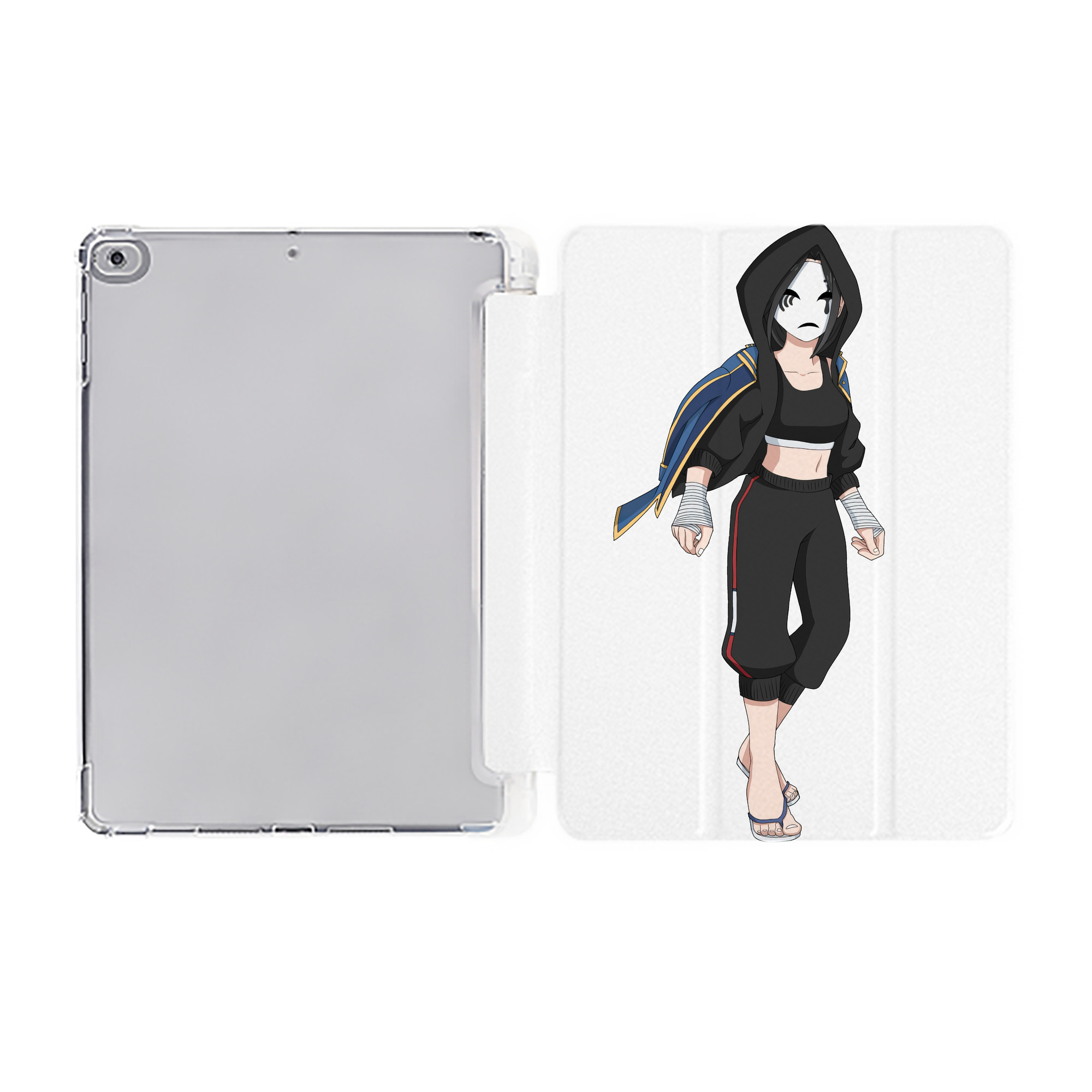 （画像用） 東京リベンジャーズ Tokyo Revengers IPad ケース ペン収納付き 三つ折りスタンド PUレザー×シリコン 対応機種9.5/10.5/10.9インチ